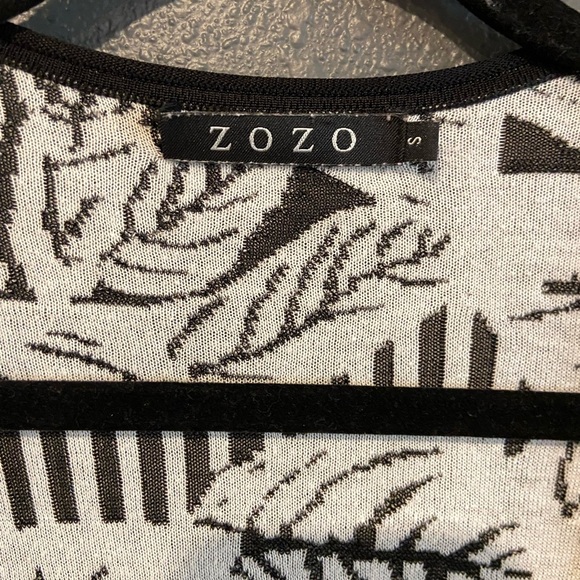 Zozo Black and White Patterned Cardigan - Picture 3 of 3